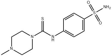 4-methyl-N-(4-sulfamoylphenyl)piperazine-1-carbothioamide Structure