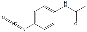 Acetamide, N-(4-azidophenyl)- 구조식 이미지