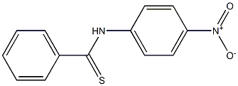 Benzenecarbothioamide, N-(4-nitrophenyl)- Structure