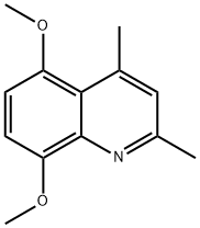 Quinoline,5,8-dimethoxy-2,4-dimethyl- 구조식 이미지