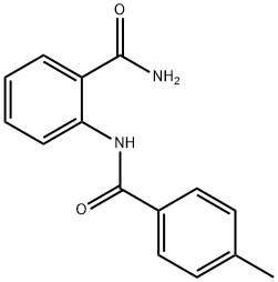 2-[(4-methylbenzoyl)amino]benzamide 구조식 이미지