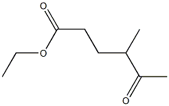 ethyl 4-methyl-5-oxo-hexanoate Structure