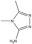 4H-1,2,4-Triazol-3-amine, 4,5-dimethyl- 구조식 이미지