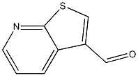 Thieno[2,3-b]pyridine-3-carboxaldehyde Structure