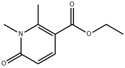 1,2-Dimethyl-6-oxo-1,6-dihydro-pyridine-3-carboxylic acid ethyl ester 구조식 이미지