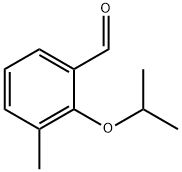 2-Isopropoxy-3-methylbenzaldehyde 구조식 이미지