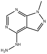 (9-methyl-2,4,8,9-tetrazabicyclo[4.3.0]nona-1,3,5,7-tetraen-5-yl)hydrazine 구조식 이미지