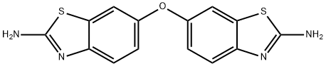 6-[(2-amino-1,3-benzothiazol-6-yl)oxy]-1,3-benzothiazol-2-amine 구조식 이미지