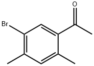 1-(5-Bromo-2,4-dimethyl-phenyl)-ethanone Structure
