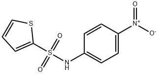 N-(4-nitrophenyl)thiophene-2-sulfonamide Structure
