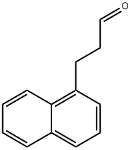 3-(NAPHTHALEN-1-YL)PROPANAL 구조식 이미지