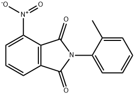 2-(2-methylphenyl)-4-nitro-1H-isoindole-1,3(2H)-dione Structure