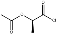 Propanoyl chloride, 2-(acetyloxy)-, (2R)- 구조식 이미지
