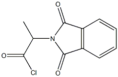 2-(1,3-dioxoisoindolin-2-yl)propanoyl chloride 구조식 이미지
