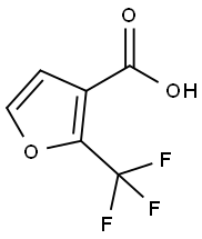 2-(Trifluoromethyl)furan-3-carboxylic acid 구조식 이미지