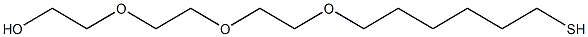 Ethanol, 2-[2-[2-[(6-mercaptohexyl)oxy]ethoxy]ethoxy]- Structure