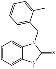 1-(2-methylbenzyl)-1H-benzo[d]imidazole-2-thiol Structure