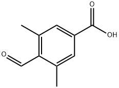 4-Formyl-3,5-dimethylbenzoic acid Structure