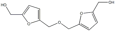 2-Furanmethanol, 5,5'-[oxybis(methylene)]bis- 구조식 이미지