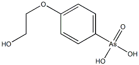 Arsonic acid,[4-(2-hydroxyethoxy)phenyl]- (9CI) Structure