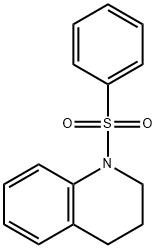 Quinoline, 1,2,3,4-tetrahydro-1-(phenylsulfonyl)- 구조식 이미지