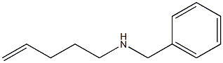 N-benzylpent-4-en-1-amine Structure