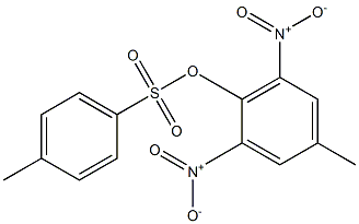 Phenol,4-methyl-2,6-dinitro-, 1-(4-methylbenzenesulfonate) Structure