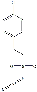 Benzeneethanesulfonylazide, 4-chloro- 구조식 이미지