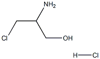 2-amino-3-chloropropan-1-ol hydrochloride Structure