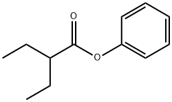 2-ethyl-butyric acid phenyl ester 구조식 이미지