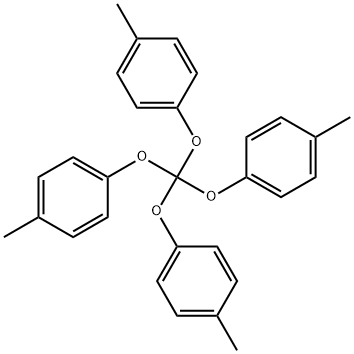 TETRAKIS(P-TOLYLOXY)METHANE Structure