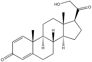 Pregna-1,4-diene-3,20-dione,21-hydroxy- (7CI,8CI,9CI) Structure