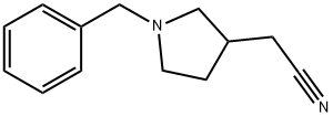(1-Benzyl-pyrrolidin-3-yl)-acetonitrile Structure