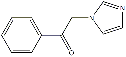 1-imidazol-1-yl-2-phenylethanone Structure
