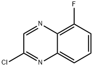 2-Chloro-5-fluoro-quinoxaline Structure