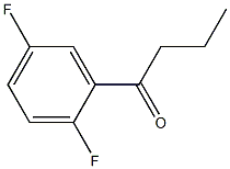 1-(2,5-DIFLUOROPHENYL)BUTAN-1-ONE Structure