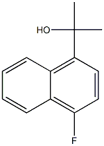2-(4-fluoronaphthalen-1-yl)propan-2-ol Structure