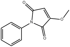 3-Methoxy-1-phenyl-pyrrole-2,5-dione 구조식 이미지