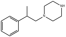 1-(2-phenylpropyl)piperazine 구조식 이미지