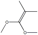 1-Propene, 1,1-dimethoxy-2-methyl- 구조식 이미지