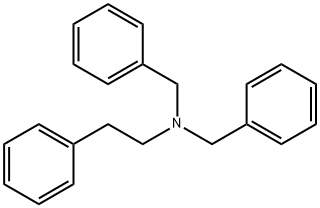 Benzeneethanamine,N,N-bis(phenylmethyl)- 구조식 이미지