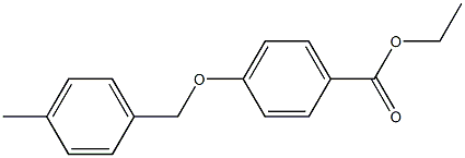 4-(4-Methyl-benzyloxy)-benzoic acid ethyl ester Structure