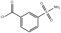 3-sulfamoylbenzoyl chloride Structure