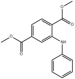 dimethyl 2-(phenylamino)benzene-1,4-dioate Structure