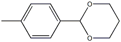 1,3-Dioxane, 2-(4-methylphenyl)- Structure