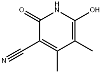 2,6-Dihydroxy-4,5-dimethyl-nicotinonitrile Structure