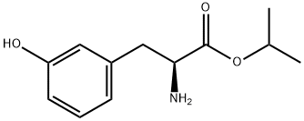 L-3-hydroxy-Phenylalanine isopropyl ester 구조식 이미지
