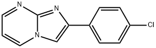 2-(4-chlorophenyl)imidazo[1,2-a]pyrimidine Structure