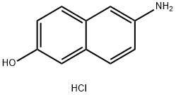 2-Naphthalenol, 6-amino-, hydrochloride Structure