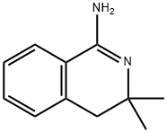 3,3-Dimethyl-3,4-dihydro-isoquinolin-1-ylamine 구조식 이미지